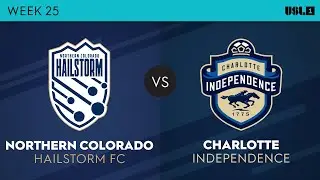 Northern Colorado Hailstorm FC v Charlotte Independence: September 3, 2023