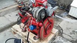 Bukh dv10. Test pornire manuala