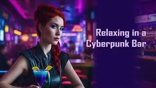Cyberpunk Bar Ambience