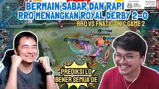 Pak AP Sampai Heran Prediksi Ade Setiawan Bener Trus RRQ VS Fnatic Onic