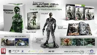 Unboxing Splinter Cell Blacklist 5th Freedom Edition + Sackboy z Little Big Planet