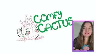 Speedpaint Comfy Cactus Channel Banner