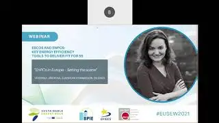 EUSEW2021 - ESCOs and EnPCs:  Key energy efficiency tools to deliver Fit for 55