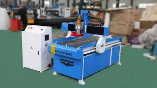 Mini ATC CNC Router 6090 Hobby CNC Router with NK105 Control System for Acrylic Metal Carving