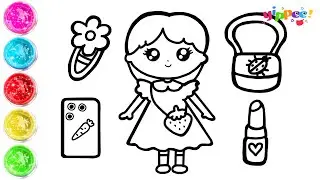 Girl Drawing, Painting and Coloring for Kids and Toddlers_Child Art | Yippee!