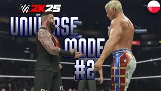 WWE2K25 PL - UNIVERSE MODE - ROBI SIĘ CIEKAWIE #2