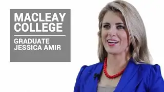 Macleay College Graduate Jessica Amir Producer ABC News 24
