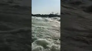 Itanda falls on river Nile Jinja Uganda