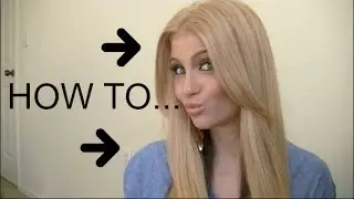 How To: Brown to Blonde Hair - GnCBishop