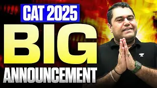 Big News for CAT 2025 Aspirants 🚨 | Must Watch NOW