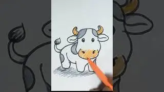 ox drawing. bull drawing. cow drawing. easy ox drawing. ox drawing easy. buffalo drawing.