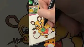 🐹 Dedenne🐹 #languo #ручкиlanguo #традишка #покемон #челлендж #pokemon #dedenne