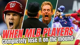 MLB Players Losing Their TEMPERS (RAGE MOMENTS)