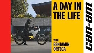 A Day in the Life With Benjamin Ortega - Can-Am Motorcycles