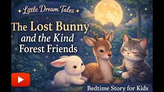 A Gentle Bedtime Story: The Lost Bunny Finds Friendship 🐰✨