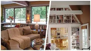 75 Living Room With Brown Walls Design Ideas You'll Love 🔴