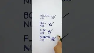 Montblanc nib testing ✒️🖤