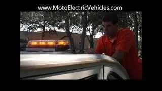 Golf Cart Accessories | LED Light Bar From Moto Electric Vehicles