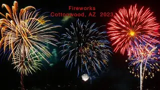 Fireworks time lapse Cottonwood, AZ