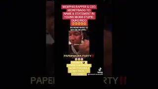 MONEYBAGG YO EXPOSED IN YMM STUPID DUKE PAPERWORK SNITCHING⁉️#moneybaggyo#cmg#yogotti#memphis#rap