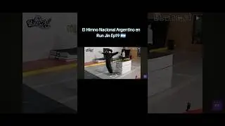 El Himno Nacional Argentino en RunJin Ep19.              #txtbeomgyu #bts #argentina #runjinhace