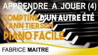 Tuto piano facile - Comptine d'un autre été (4) -Yann Tiersen