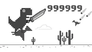I Played Chrome Dino Game for 24 Hours to Hit 999,999