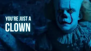 IT Chapter 2, but every time Pennywise gets roasted the vine boom sound effect plays