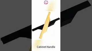 Aluminum Extruded Pull Edge Handle #furniture #handles #anodized #aluminum #cabinet #cabinethandle