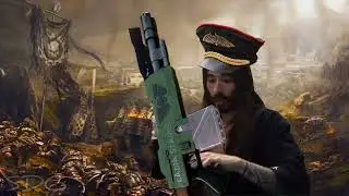 Комиссар объясняет гвардейцу анатомию лазгана [40k]