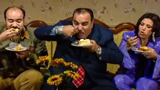 ايه المنظر ده😲لما تتعوم علي فرح و تبدأ فقرة البوفيه😂#الحقيقة_والسراب #فيفى_عبده