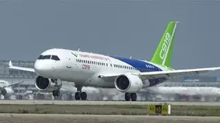 China's 1st large passenger jet C919 passes last flying review