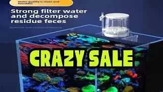 110V-240V New Mini Aquarium Protein Separator Seawater Coral Filter Fish tank built-in mini filter