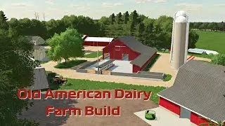 I BUILT AN OLD AMERICAN DAIRY FARM!!