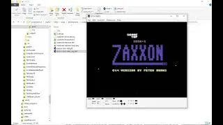 CBM Flux Studio: Manipulating Zaxxon so it passes the copy protection check on weak bits