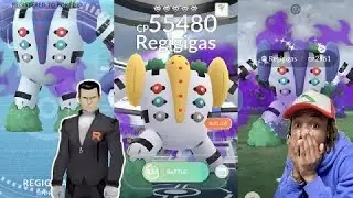 HOW MY FIRST Shadow Regigigas Raid Day Event GO!!! Pokemon Go