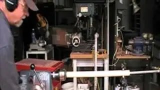 Native American Style Flute Using Gun Drill.mpg