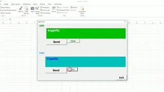 how to create a chatapp program using ms excel 2007,2013,2016 part two