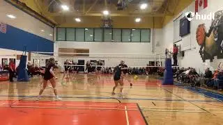Anna Bakeeff 2027 Setter. Citadel High School Varsity Provincials Highlights (December 2025)