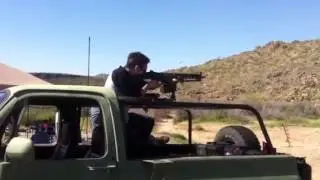 MR TARGET Demo Shoot - Machine Gun Turret