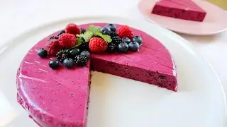 BOLO MOUSSE DE FRUTOS SILVESTRES