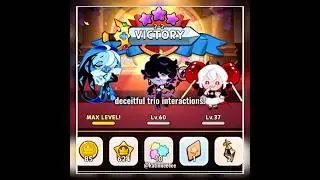 deceitful trio interactions‼️#cookierunkingdom #SHADOWMILKCOOKIE #CANDYAPPLECOOKIE #BLACKSAPPHIRE