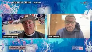 Discussing District Games - Coach Johnson - Coaches Show - SHS Boys Basketball 2025 - Shawnee, Oklah