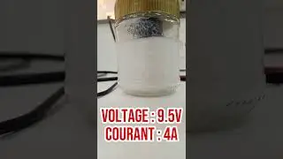 Obtention &eacute;lectrochimique de perchlorate de potassium KClO4