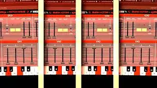 m , synth RED ZONE テクニック