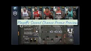 PLAYOFFS 2019 SECOND CHANCE PROGRAM PREVIEW- 2 FREE 104 OVR MASTERS! | NBA LIVE MOBILE 19