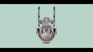 STAR TREK TOS USS PACHECO NCC-1993(DELTA CLIPPER class starship) 2025 update.