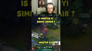 Master Yi 1 v 5 in Master Elo  #yi #leagueoflegends #master #gaming #riotgames #outplay