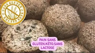 RECETTE DE PAINS A HAMBURGERS ,SANDWICHS, SANS GLUTEN, K&Eacute;TO,IGBAS,  LOWCARB,HYPER FACILE,EXPRESS🍔🥪