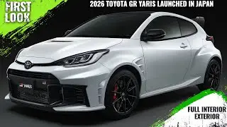2026 Toyota GR Yaris Launched in Japan - Full Interior Exterior - Aero Performance Package